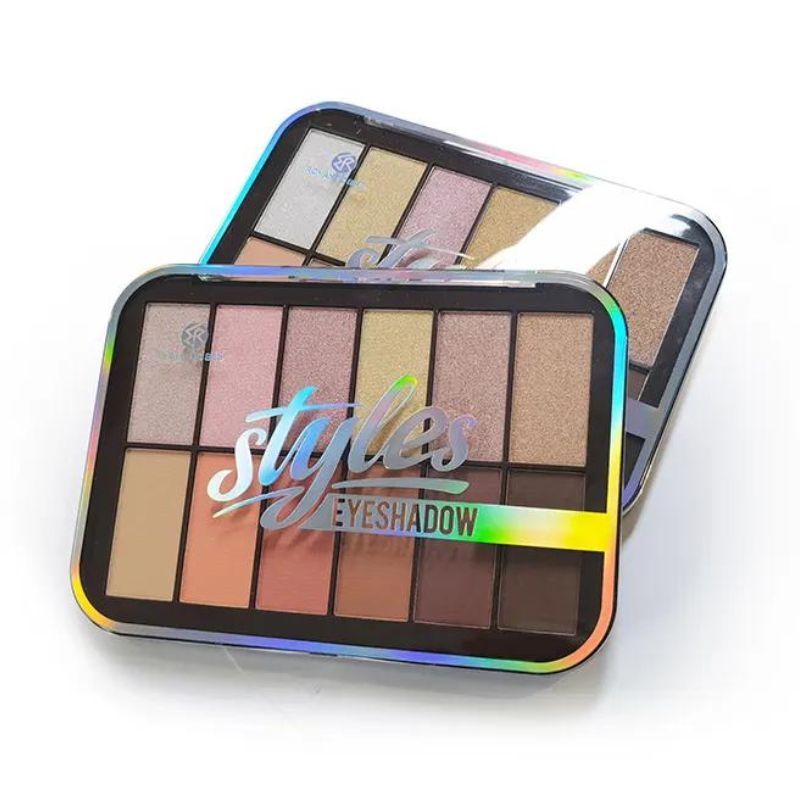 Styles Paleta De Sombras Satinadas Y Mate 12 Colores Romamtic Bird Gisele Stephanie Srl 0785