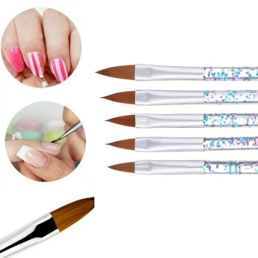 Nail Pinceles Para Acrilico Precio JUEGO DE PINCELES PARA UÑAS